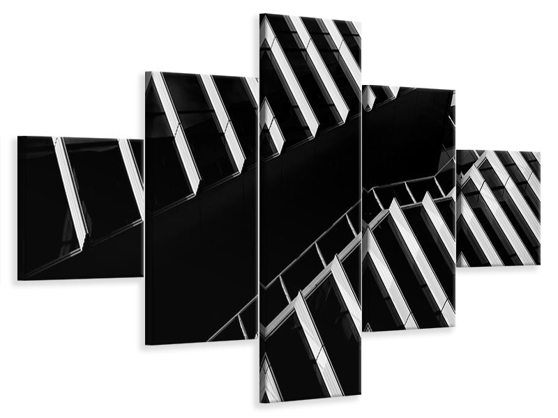 5-piece-canvas-print-up-between-the-facades