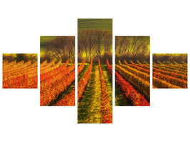 5-piece-canvas-print-vine-growing
