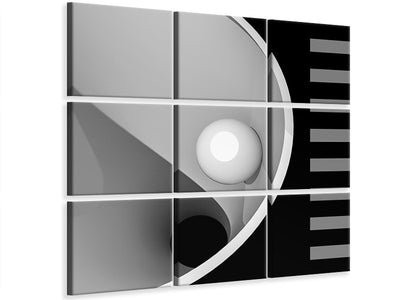 9-piece-canvas-print-ball-and-strips