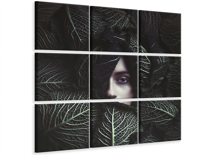 9-piece-canvas-print-cabbage