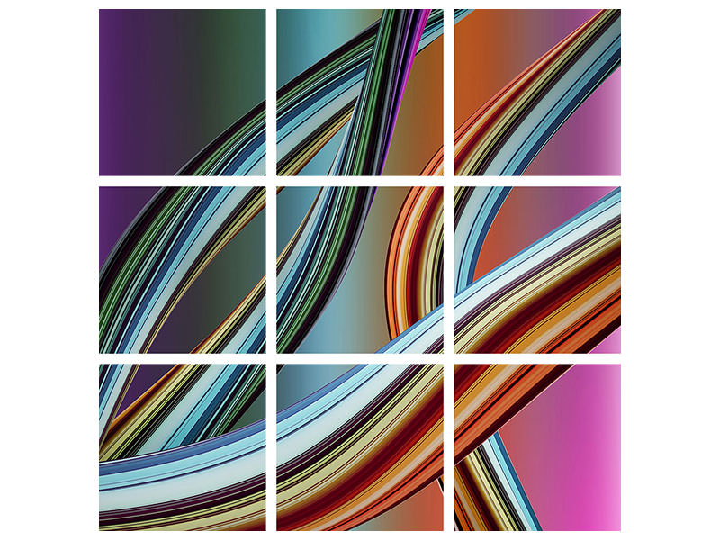 9-piece-canvas-print-wave-equation