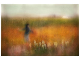 canvas-print-a-girl-and-bear-grass