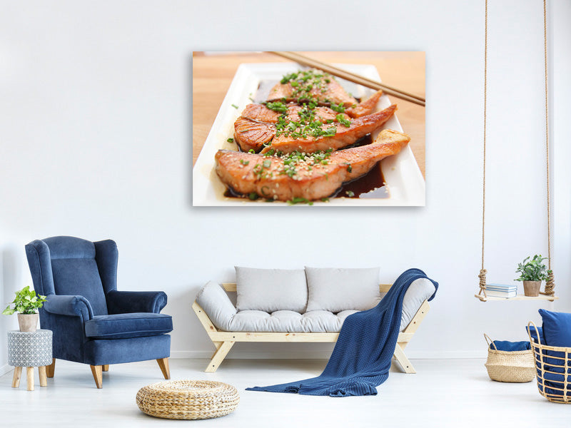 canvas-print-asian-salmon