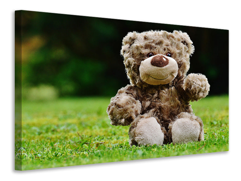 canvas-print-happy-teddy-bear