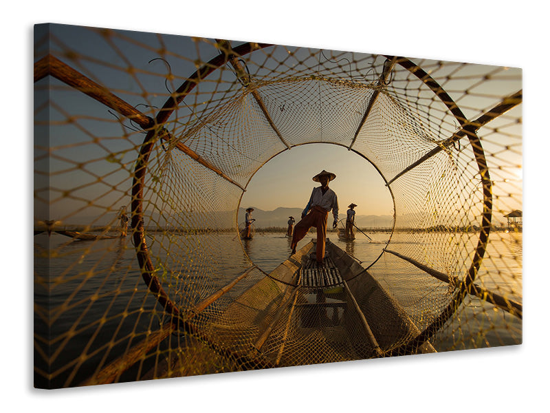 canvas-print-inle-fisherman