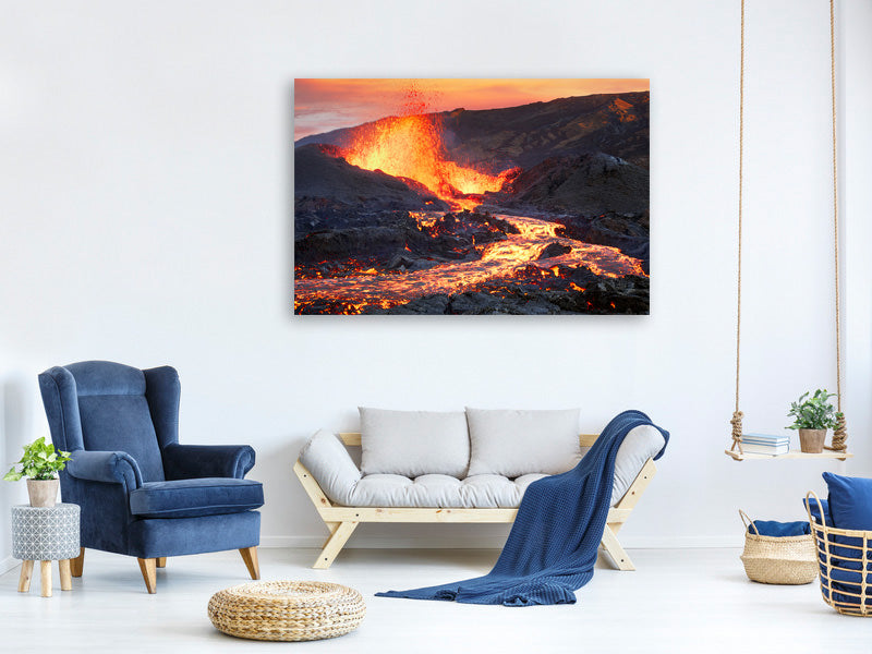 canvas-print-la-fournaise-volcano