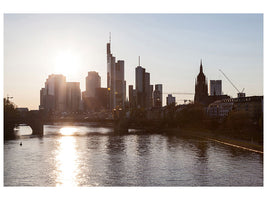 canvas-print-skyline-sunrise-in-frankfurt