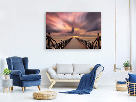 canvas-print-spectacular-sunset-on-the-bridge