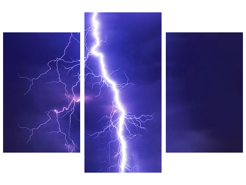 modern-3-piece-canvas-print-imposing-lightning