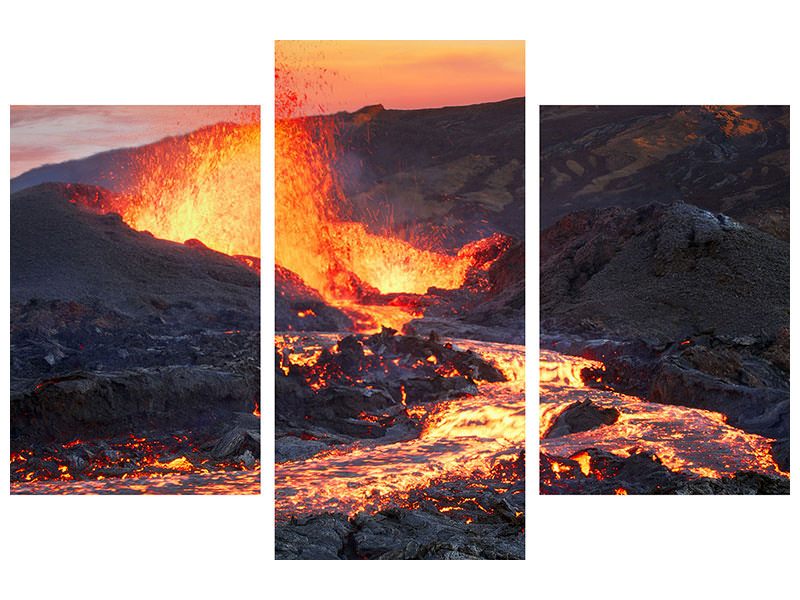 modern-3-piece-canvas-print-la-fournaise-volcano