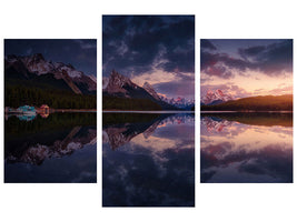 modern-3-piece-canvas-print-maligne-mountains