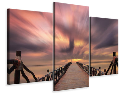 modern-3-piece-canvas-print-spectacular-sunset-on-the-bridge