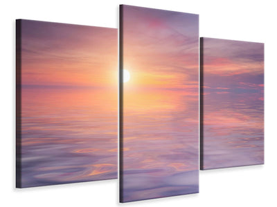 modern-3-piece-canvas-print-sunset-by-the-lake
