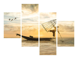 modern-4-piece-canvas-print-artful-fisherman