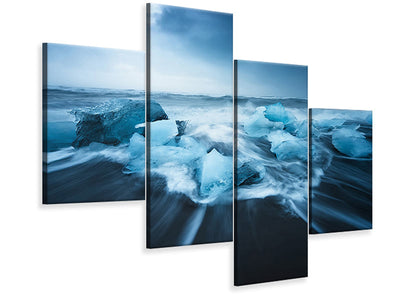 modern-4-piece-canvas-print-blue-ice