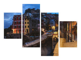 modern-4-piece-canvas-print-cinque-terre-rough-riomaggiore