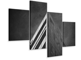 modern-4-piece-canvas-print-close-up-modern-architecture