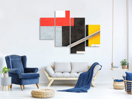 modern-4-piece-canvas-print-colour-block