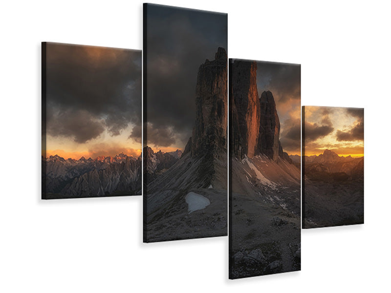 modern-4-piece-canvas-print-dolomitas