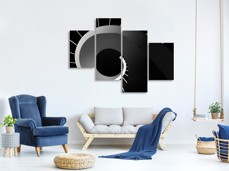 modern-4-piece-canvas-print-escape-the-void