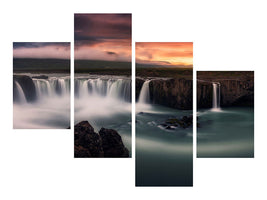 modern-4-piece-canvas-print-fire-and-water-ii