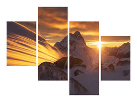 modern-4-piece-canvas-print-glacier-light