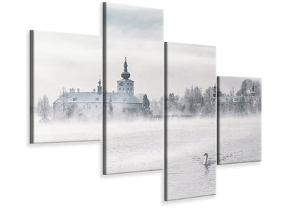 modern-4-piece-canvas-print-gmunden-castle-place