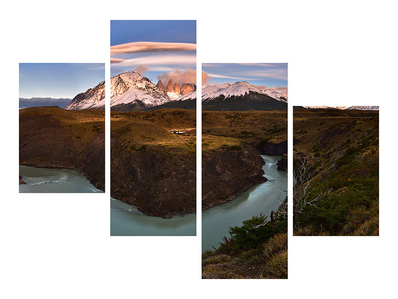 modern-4-piece-canvas-print-good-morning-las-torres