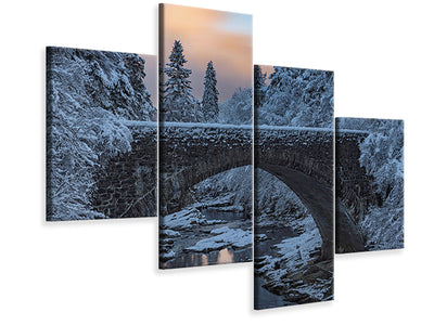 modern-4-piece-canvas-print-highlands-bridge