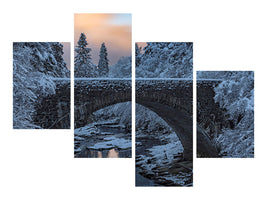 modern-4-piece-canvas-print-highlands-bridge