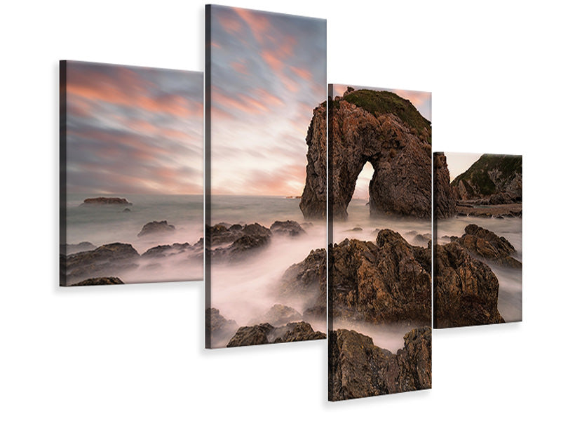 modern-4-piece-canvas-print-horse-head-rock-ii