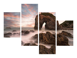 modern-4-piece-canvas-print-horse-head-rock-ii