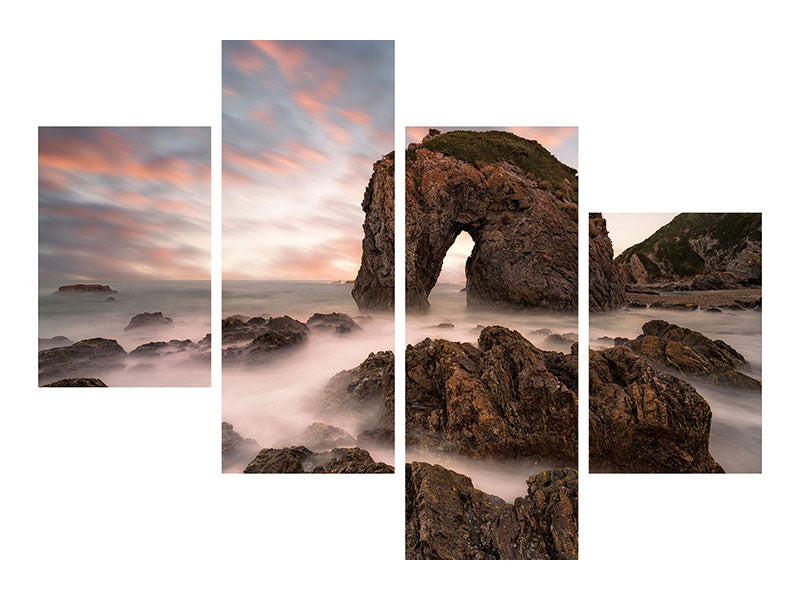 modern-4-piece-canvas-print-horse-head-rock-ii