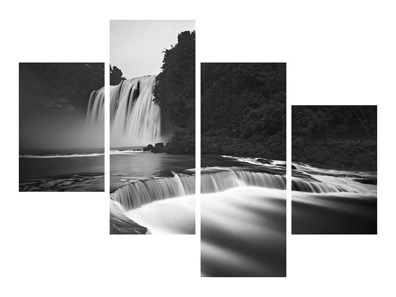 modern-4-piece-canvas-print-huangguoshu-waterfalls