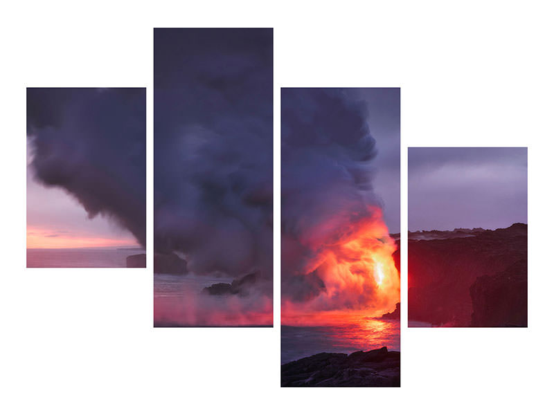 modern-4-piece-canvas-print-kalapana-coast-hawaii