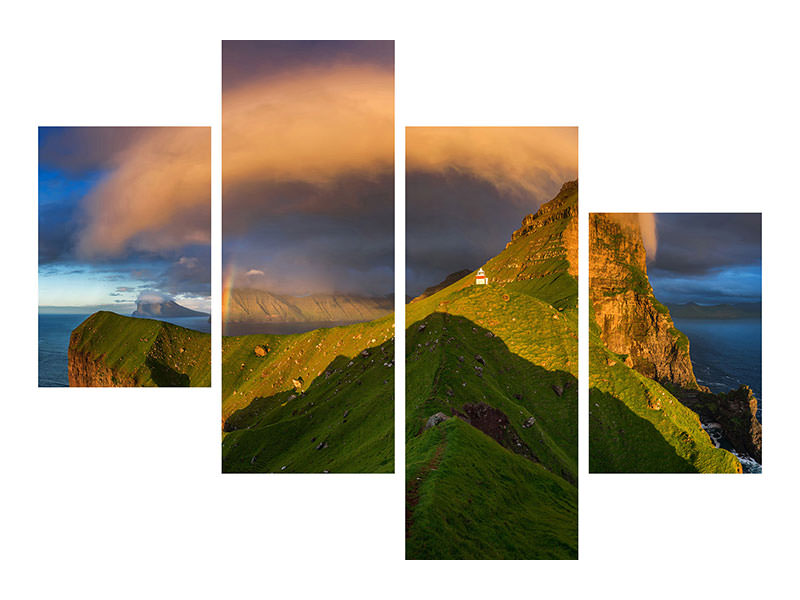 modern-4-piece-canvas-print-kallur-sunset
