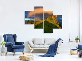 modern-4-piece-canvas-print-kallur-sunset