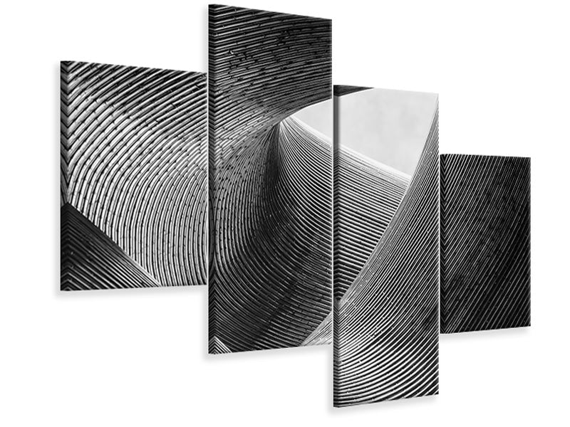 modern-4-piece-canvas-print-lines-ii