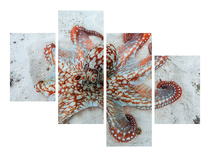 modern-4-piece-canvas-print-octopus-a