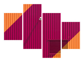 modern-4-piece-canvas-print-orange-corners