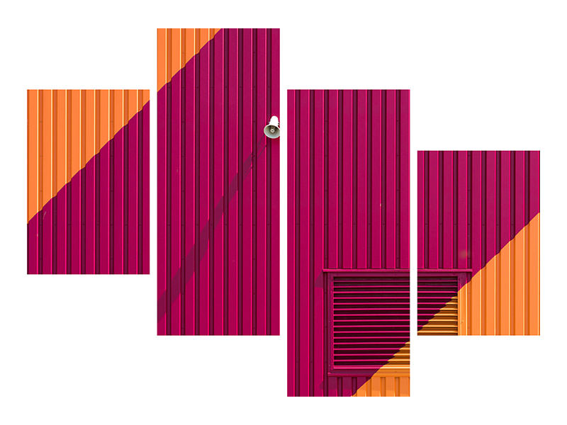 modern-4-piece-canvas-print-orange-corners