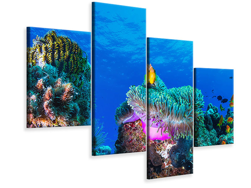 modern-4-piece-canvas-print-sea-life