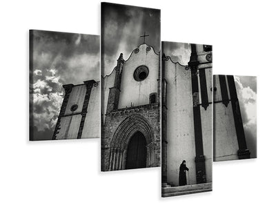 modern-4-piece-canvas-print-silves-cathedral