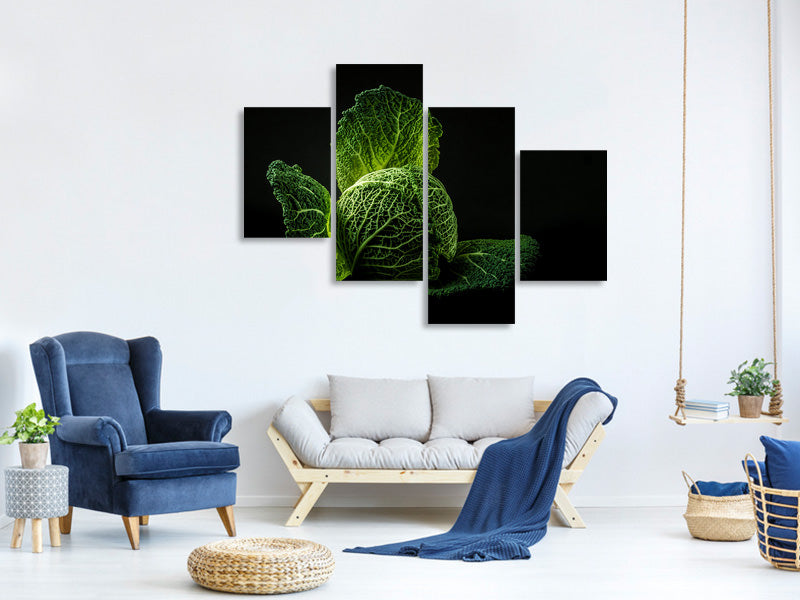 modern-4-piece-canvas-print-the-cabbage