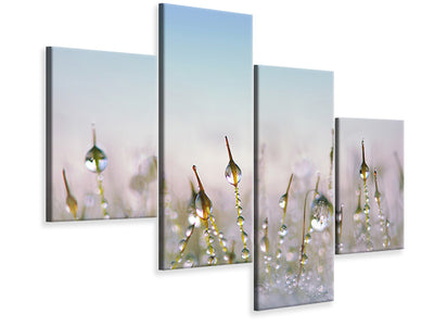 modern-4-piece-canvas-print-the-dew-drops