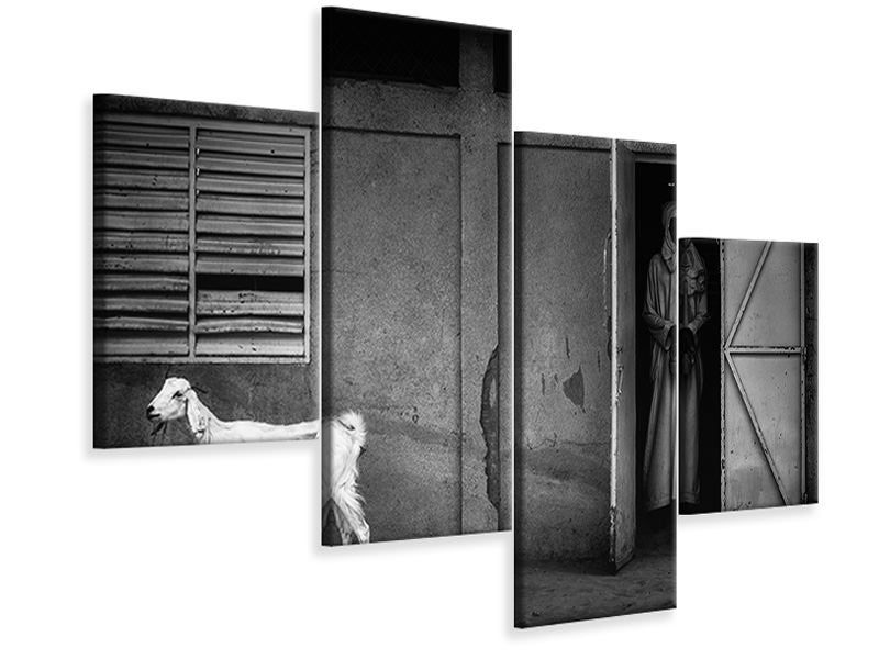 modern-4-piece-canvas-print-untitled-xxvii