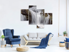 modern-4-piece-canvas-print-waterfall-xxl