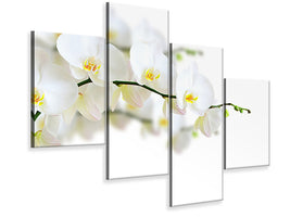 modern-4-piece-canvas-print-white-orchids