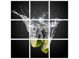 o-9-piece-canvas-print-fresh-limes