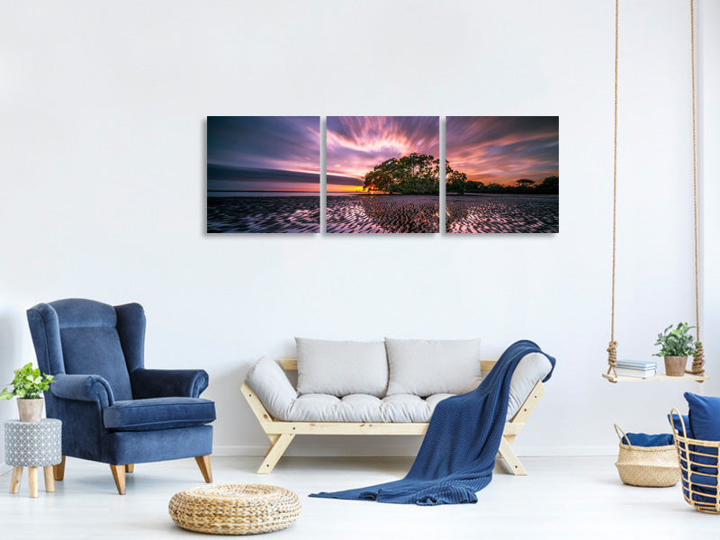 panoramic-3-piece-canvas-print-fascinating-landscape-by-the-sea